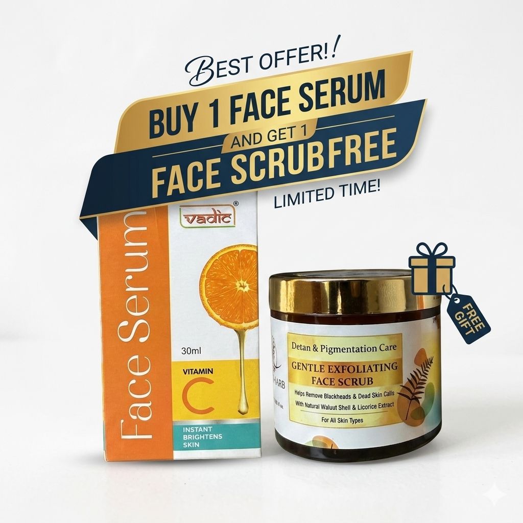 Vadic™ Face Serum (Free Face Scrub)